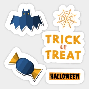 TRICK OR TREAT Sticker